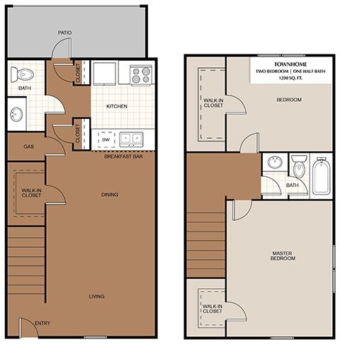 Seville West Apartments Floorplan 3